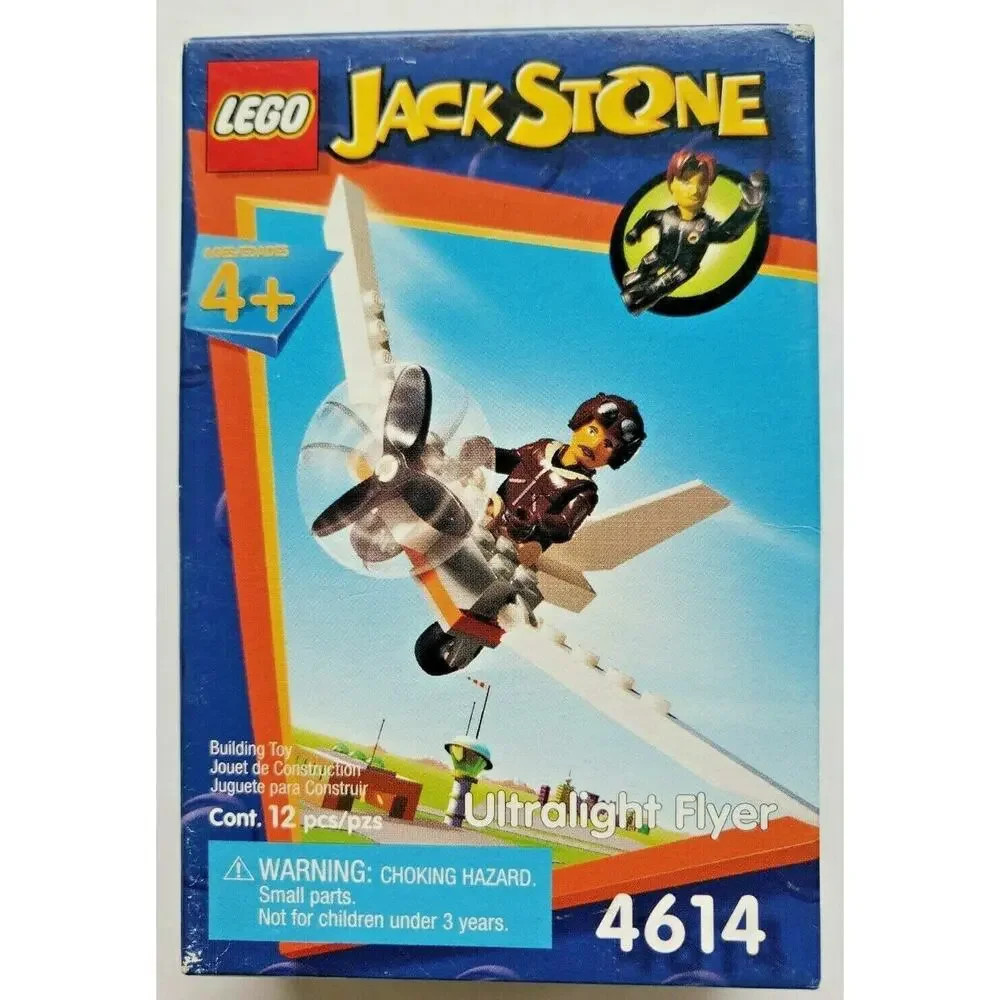 2006 New LEGO Jack‎ Stone 4614 Ultralight Flyer Sealed SH4